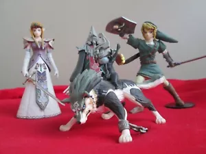 Legend of Zelda Twilight Princess Yujin SR Series Mini Figure Full Set of 4 2006 - Picture 1 of 14