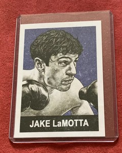 RAGING BULL JAKE LAMOTTA BOXER LIMITED EDITION CUYLER SMITH SIGNED */90 BOXING