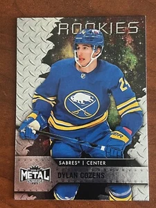2020-21 Metal Universe #145 Dylan Cozens RC - Picture 1 of 2