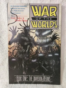 War of the Worlds Book One Invasion Begins #1 1990 Malibu Graphic 1st Printing - Picture 1 of 4
