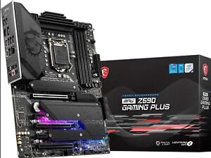 MSI MPG Z590 Gaming Plus Gaming Motherboard - Intel LGA 1200, PCIe 4, DDR4, ATX