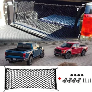 Rear Trunk Bed Envelope Style Cargo Net fit Chevy Colorado GMC Canyon 2015-2023 - Foto 1 di 14