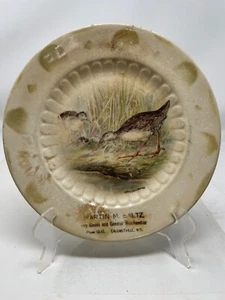 7" Gift Plate by Edwin Megargee for Martin M. Baltz Calumetville, Wisconsin Meal - Picture 1 of 5