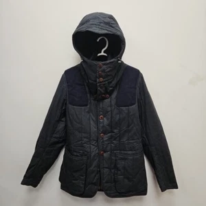 Barbour Dept B James Bond Skyfall Dragh Wax Waterproof Hooded Rare Jacket Small - Picture 1 of 12