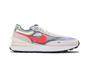 Nike Waffle One 'Coconut Milk Crimson Royal' DA7995-101 Men's Shoes - Picture 1 of 8