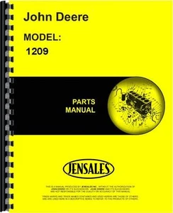 John Deere 1209 Mower-Conditioner Parts Manual JD-P-PC1380 - Picture 1 of 1