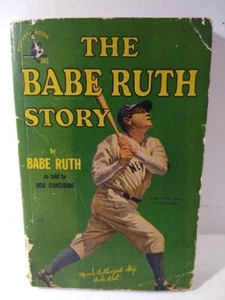 THE BABE RUTH STORY 1948 "POCKET BOOK", BY BABE RUTH AS TOLD TO BOB CONSIDINE - Imagen 1 de 5