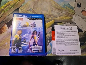 Final Fantasy X/X-2 HD Remaster PS Vita CASE AND WORKING CODE ONLY! No cart - Picture 1 of 3
