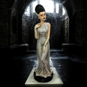 Estatuilla Estatua Noches Espeluznantes Novia de Frankenstein 18" - Imagen 1 de 16