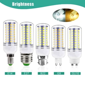 E27 E14 G9 GU10 LED Bulb 7W15W20W25W Corn light bulbs 220V Replace Halogen lamp - Picture 1 of 20