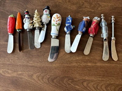 批量 12 件 各种奶酪摊铺机、圣诞节、汉努卡、高尔夫和蔬菜 — 第 1/4 张图片