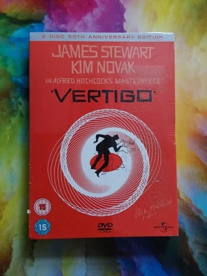Vertigo 50th Anniversary Edition DVD R2 UK New Sealed Alfred Hitchcock 1958 Film - Image 1 of 2