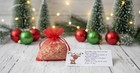 Christmas Reindeer Food Oats Dust Xmas Eve Box Kids Xmas Santa Plate NEW