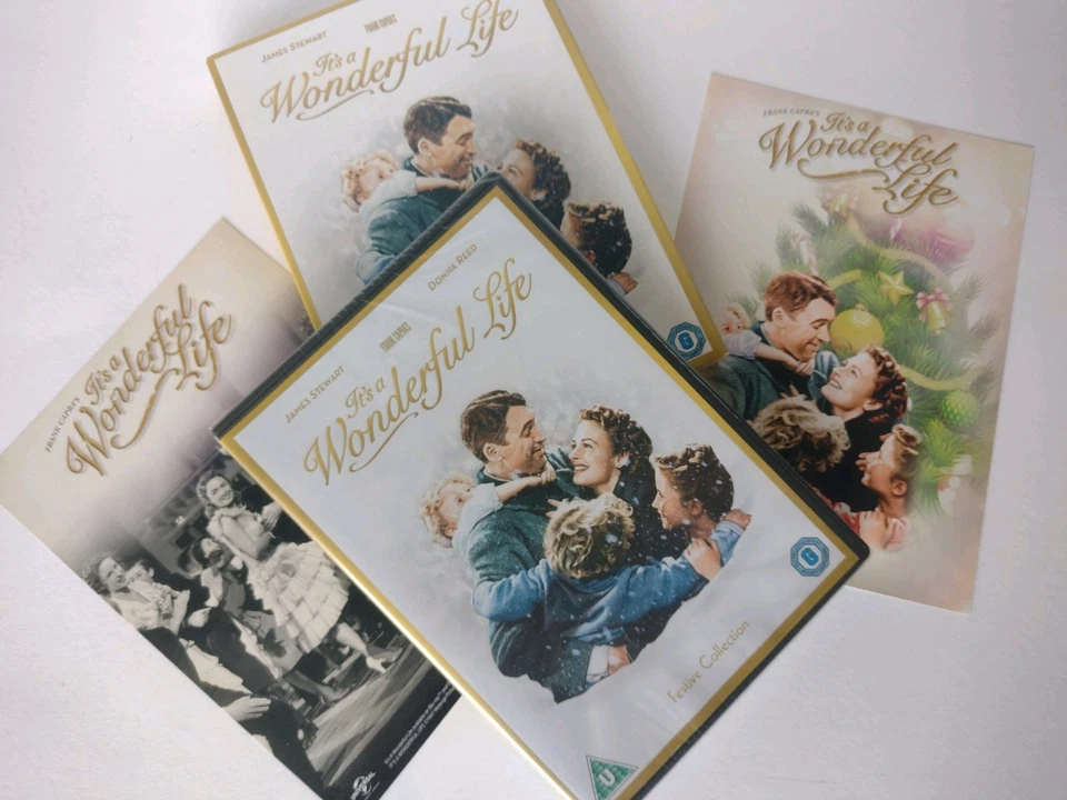 It's a Wonderful Life DVD 2 Discs *New & Sealed* In Sleeve Plus 2 x Photo Cards - Image 1 of 4