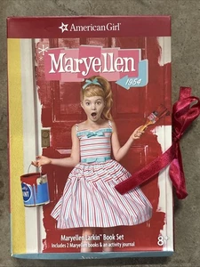 American Girl Maryellen Larkin 2 Book 1954 Series With Journal - Picture 1 of 3