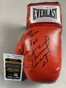 JUAN MANUEL MARQUEZ AUTOGRAPH 16 oz RED EVERLAST BOXING GLOVE JSA CI33525 - Picture 1 of 2