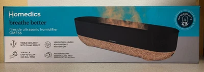 Humidificador electrónico ultrasónico de niebla fría HoMedics UHE-CMF56 .26 gal 216 pies cuadrados Foto 1 de 4