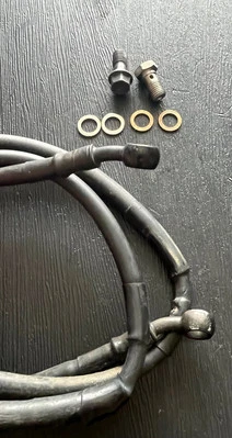 HONDA CRF250R CR125 CR250R CRF450R  FRONT BRAKE CABLE LINE - Image 1 of 4