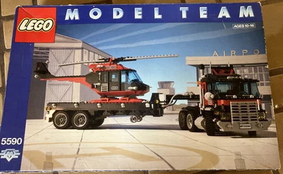 Vtg LEGO Model Team Whirl n Wheel Super Truck 5590 w/ Instructions & Box READ - Image 1 of 4