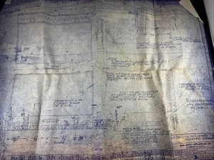 Diagrama de aparato de seguridad minera MSA de colección 1955 Pittsburgh PA dibujo de ingeniero de borrador - Imagen 1 de 5