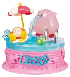 Kirby in Pop City Figure - Splash Tastic Fun Re-Ment 13x9cm - Picture 1 of 8