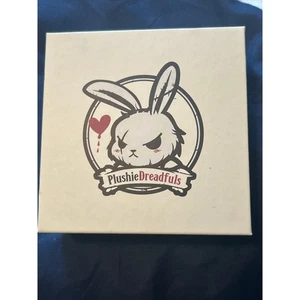 New in Box Plushie Dreadfuls Zodiac Rabbit Coin Silver in Color Measures 2" - Picture 1 of 6