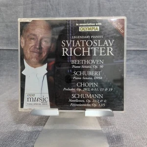 Sviatoslav Richter-Piano: Beethoven /Schubert/Chopin/Schumann(BBc, 1997)CD-Good - Picture 1 of 3