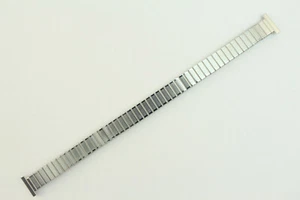 Hochwertiges Zugband-Flexband 12mm Uhrenarmband Edelstahlband - Bild 1 von 5