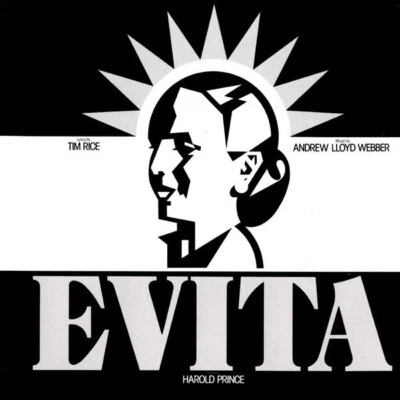Evita - Premiere American Recording - Stage & Screen ––––2 Dics–––– CD w inserts - Image 1 of 2
