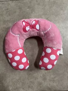 Disney Baby Toddler Minnie Mouse Neck Roll Travel Pillow Head Support - Picture 1 of 4