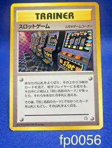 Arcade Game Pokemon Japanese Neo Genesis Banned Card Trainer Vintage fp0056 - Picture 1 of 6