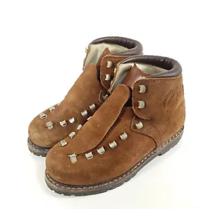 Hochland Bergstiefel Gr EU 39,5 US 7,5 Braun Leder Zwiegenäht Bergschuhe Stiefel - Bild 1 von 10