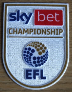 Official 2022/23 - 2024/2025 Sky Bet EFL Championship Player Size Patch - Picture 1 of 1