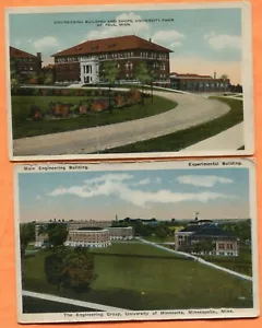St. Paul, MN University of Minnesota Postkarten um 1910 Lot 6 verschiedene - Bild 1 von 7