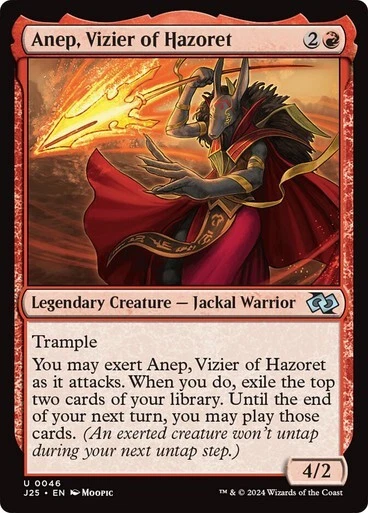 Anep, Vizier of Hazoret - J25 Uncommon - MTG Magic Pack fresh - Image 1 of 1