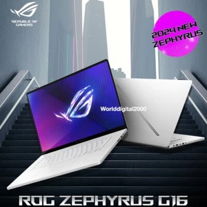 2024 ASUS ROG Zephyrus G16 Ultra9-185 AI 16 2.5K 240Hz 500nits 16G 1TB RTX4060 - Picture 1 of 1