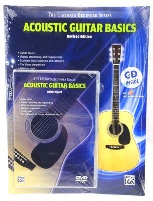 Ultimate Beginner Series: Acoustic Guitar Basics (Revised Edition) NEW SEALED - Image 1 of 2