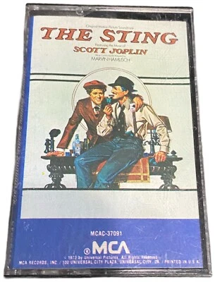 1973 The Sting Original Movie Soundtrack (Cassette) Scott Joplin Marvin Hamlisch - Image 1 of 4