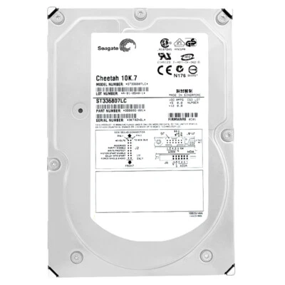 Hard Drive Seagate ST336807LC 36GB 80-PIN 10 000RPM 3.5" Inch - Image 1 of 4