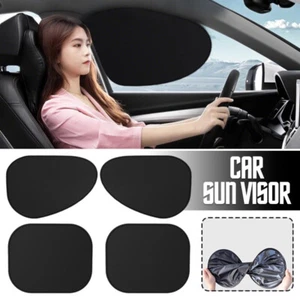 4pcs Car Sun Shade Electrostatic Curtains UV Blocking Visor Sun Protection Cover - Picture 1 of 17