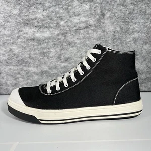 Avenger Blade Herren 13 Aluminium Sicherheit Zehen Schwarz Canvas Arbeitsstiefel Converse Look - Bild 1 von 15