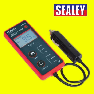 Sealey AK500 Car Van Battery & Alternator Tester 12V 12 VOLT - LCD Screen - Image 1 of 4