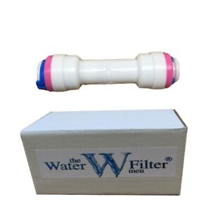 Straight Check Valve  1/4" for Water Filters RO Systems The Water Filter Men