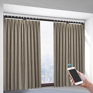 Motorized curtain track with remote control, with  Alexa, Google Home US NEW - Picture 1 of 15