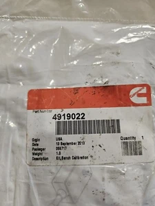 4919022 New Cummins OEM Bench Calibration Harness NOS FREE SHIPPING 4919022 - Picture 1 of 5