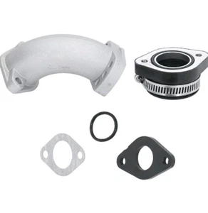 Kit de codo de tubo curvo colector de admisión de carburador para moto de cross y motocicleta - Imagen 1 de 10