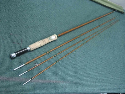 SOUTH BEND CAÑA MOSCA BAMBÚ - 177 - 9' 3 PIEZAS CON PUNTA EXTRA - 6 WT. - ¡EXCELENTE! Foto 1 de 4