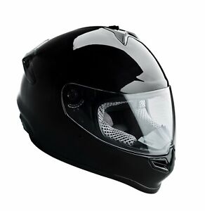 KALI Lightwieght Full Face Helmet L Gloss Black Affordable Size:LARGE Harley HD