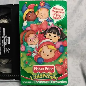Fisher Price Little People Volume 2: Christmas Discoveries VHS (2000) - Imagen 1 de 3