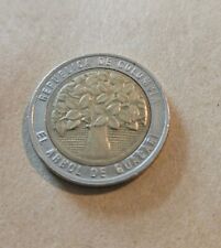 1995 republica de colombia 500 Pesos Bimetal Coin